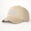 2025 New Versatile 3D Embroidered NY Custom Baseball Hat for Men and Women Outdoor Sunscreen Soft Top Duck Tongue Hat