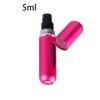 Refillable Mini Perfume Bottle Portable Cosmetic Bottle Spray Bottle Atomizer Spray Container Travel Refillable Bottles 5ml KTY