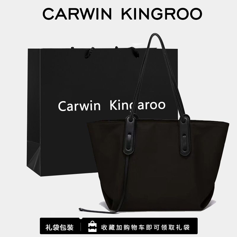 

Oxford Cloth Volume Tote New Arrival Easiest for Match Single Diligent Big Bag Zipper Black(Collection plus purchase gift bag)