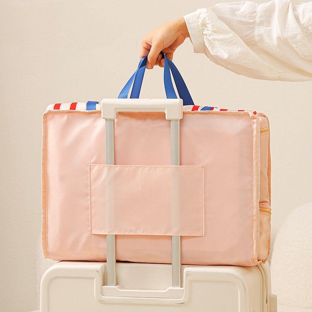 Foldable Clothes Packing Cubes Large Capacity Suitcase Organizer 6 In 1 Travel Storage Bag  Travel