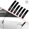 6Pcs Rubber Anti Collision Strip Car Door Rearview Mirror Protector Stickers For Mazda 3 6 CX-3 CX-5 CX-7 CX-9 CX3 CX5 CX7 CX9