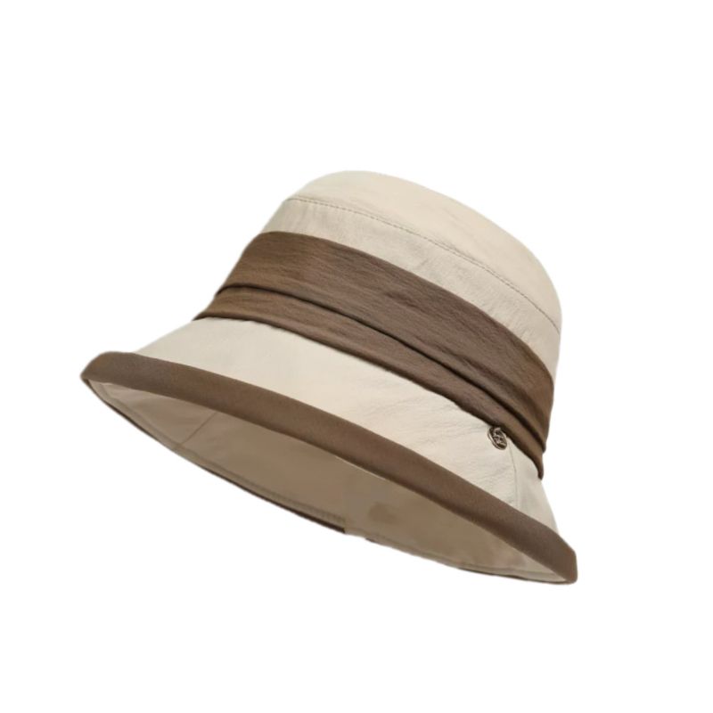 

Панама женская 2025 Новое поступление Летняя K-стиль Защита от солнца Солнцезащитная шляпа Лицо Немного дикая Кепка с козырьком Солнцезащитная шляпа Beige One size