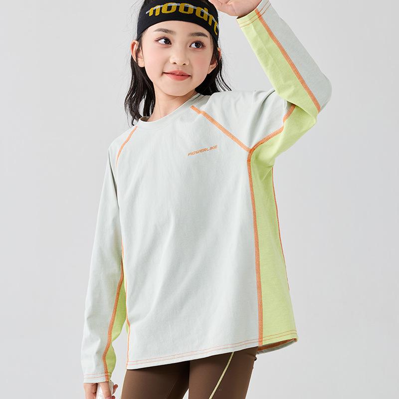 Kinder Quick-Dry Sonnenschutz Langarm-T-Shirt für Laufen & Outdoor-Sport