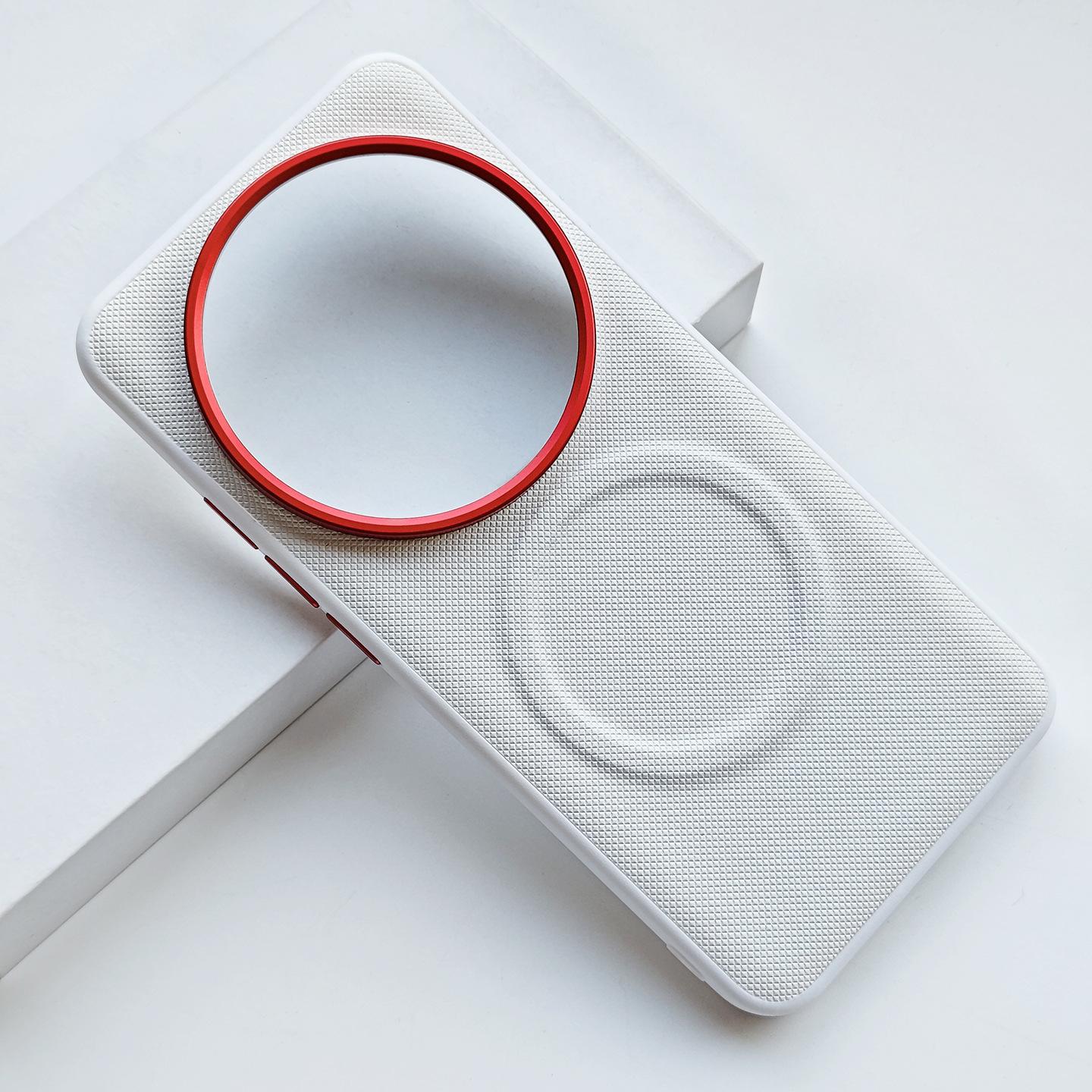 

Case For Xiaomi 17 15 14 13 Ultra Sturdy Magsafe Wireless Charging Metal Frame Protection Diamond Pattern Leather Cover Xiaomi 13 Ultra