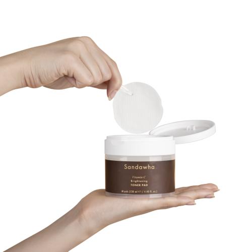Sandawha Vitamin C Whitening Toner Pad 60ea 130ml