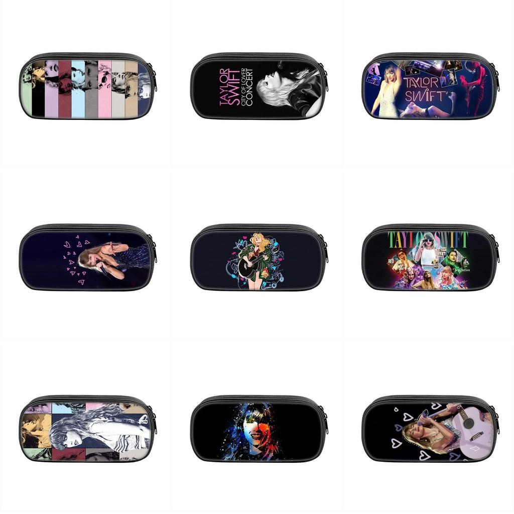 Taylor Swift Kids Pencil Case With Nylon Material For School Supplies And Storage