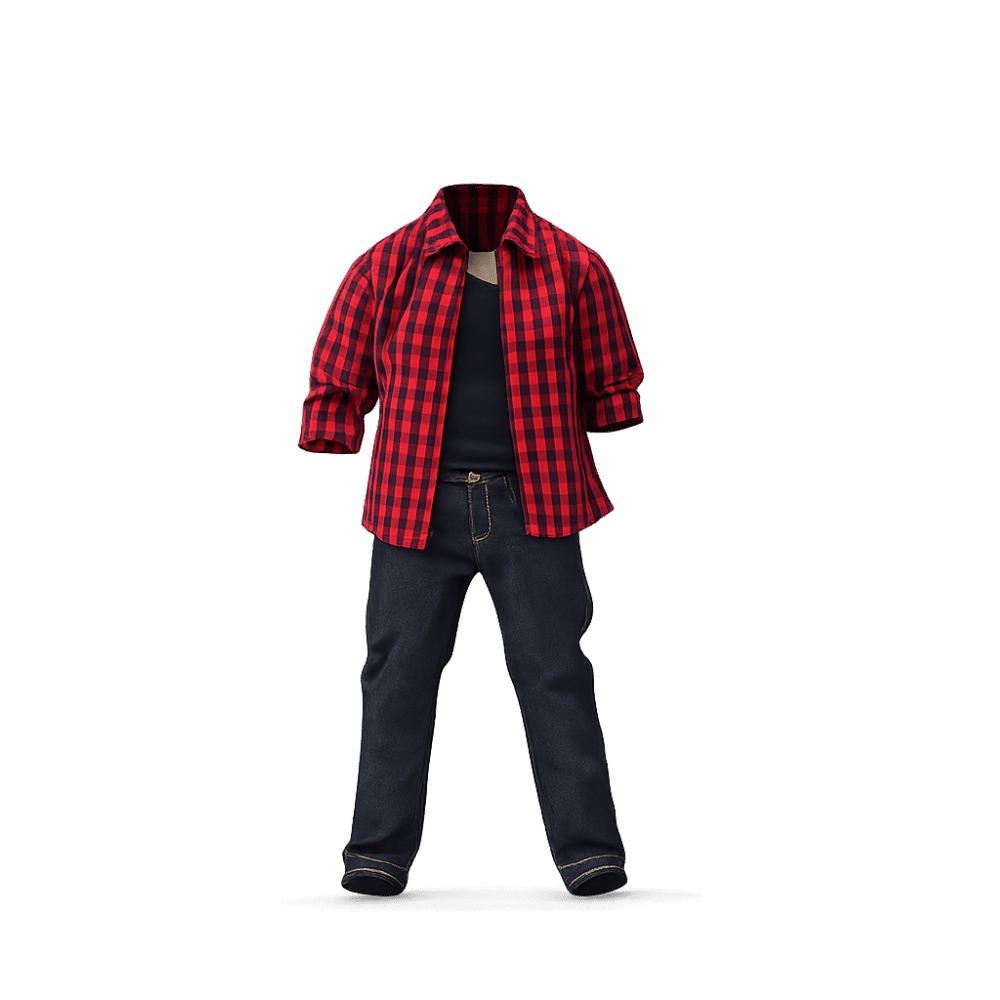 Accessories 1/10 Scale Clothes Shirt Jeans Action Figure Body Clothes Vest Clothing Set For Notaman Nt-03 Strong Soldier