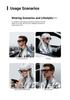 F60 Smart Bluetooth Glasses: AI Translation & Anti-Blue Light, Supports 100+ Languages
