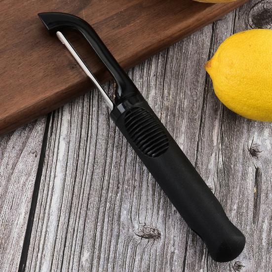 Roterande potatisskalare Skarp Rostfri Potatisskalare med Halkfritt Handtag för Kök Frukt Morot Grönsak Kiwi