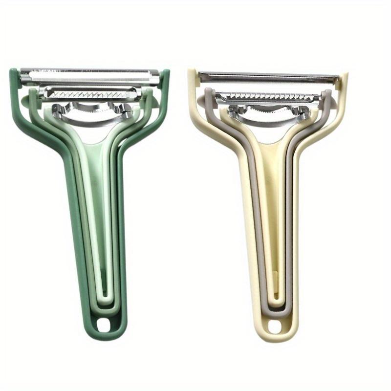 Stainless Steel Vegetable Shredder, Grater , Detachable Foldable Multi Functional Kitchen Tool with Ergonomic Handle for Cabbage, Carrots, Potatoes