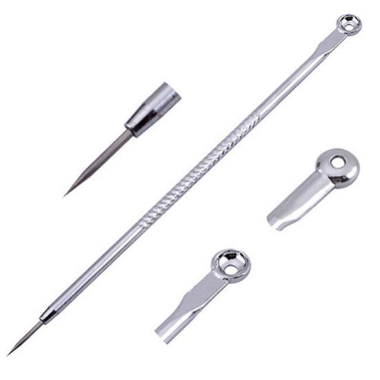 5Pcs/Set Comedoes Blemish Blackhead Acne Needles Extractors Pimple Removers
