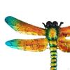 3 Pieces Dragonfly Wall Art Decor Hanging Decoration Metal Ornament Sculpture for Fence
