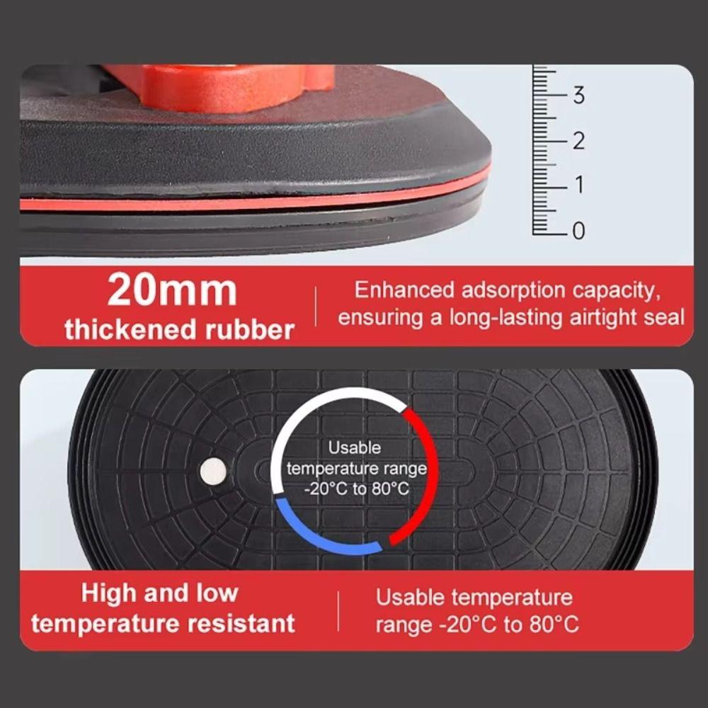 Digital Display Electric Suction Cup Intelligent Vacuum Grabber for Tile Large Plate Glass Carry