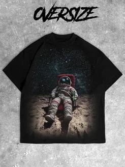 Oversized T-shirt with obsession print 4XL
