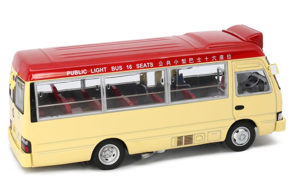 Tiny City Toyota Coaster Minibus Diecast Model Car 1/43 (Yuen Long)