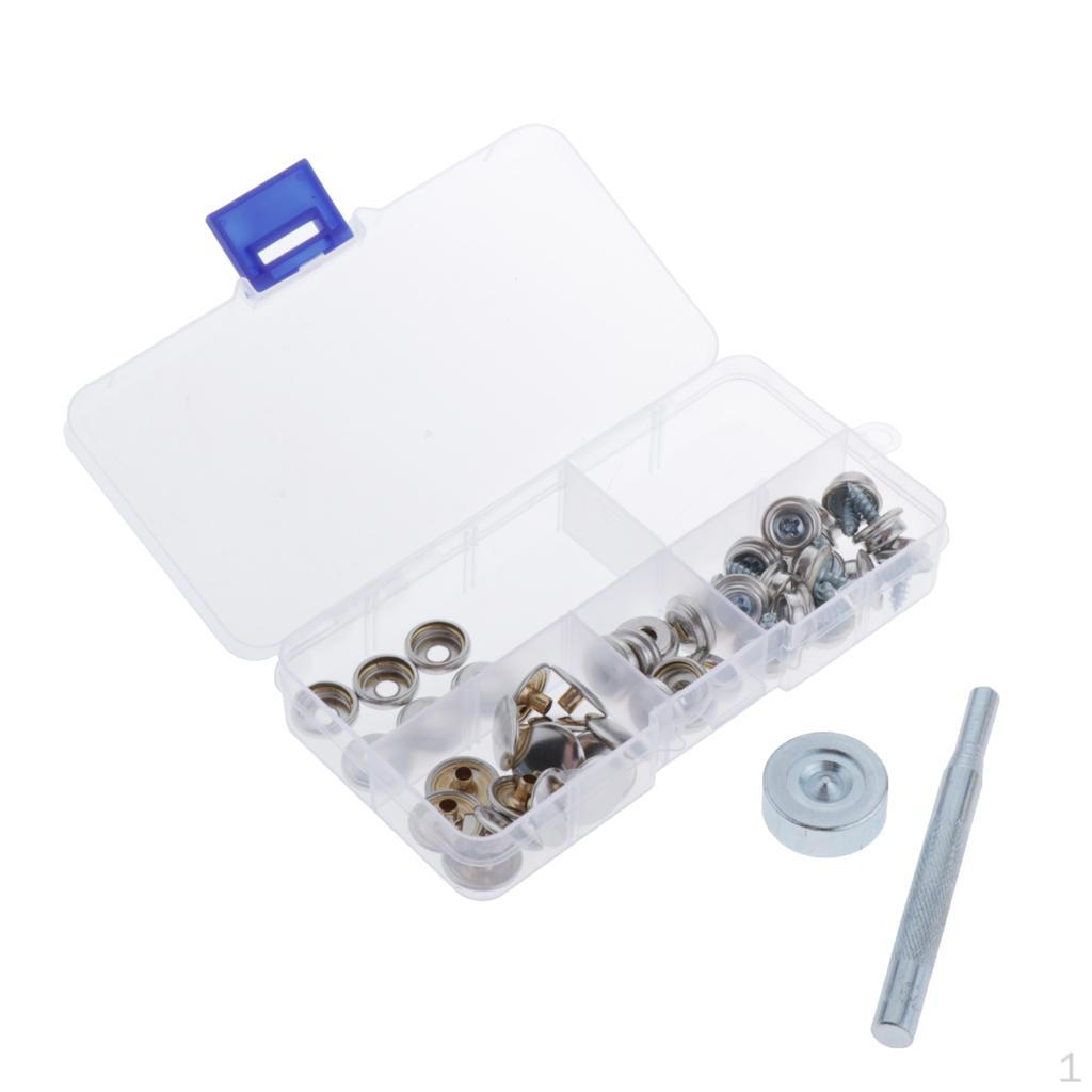 

10mm Snap Button Fastener Furniture Leather Craft Setting Tool Setter