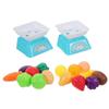 Kitchen Toys Miniature Kitchen Play Set with Weighing Scale for Pretend Play 1Set