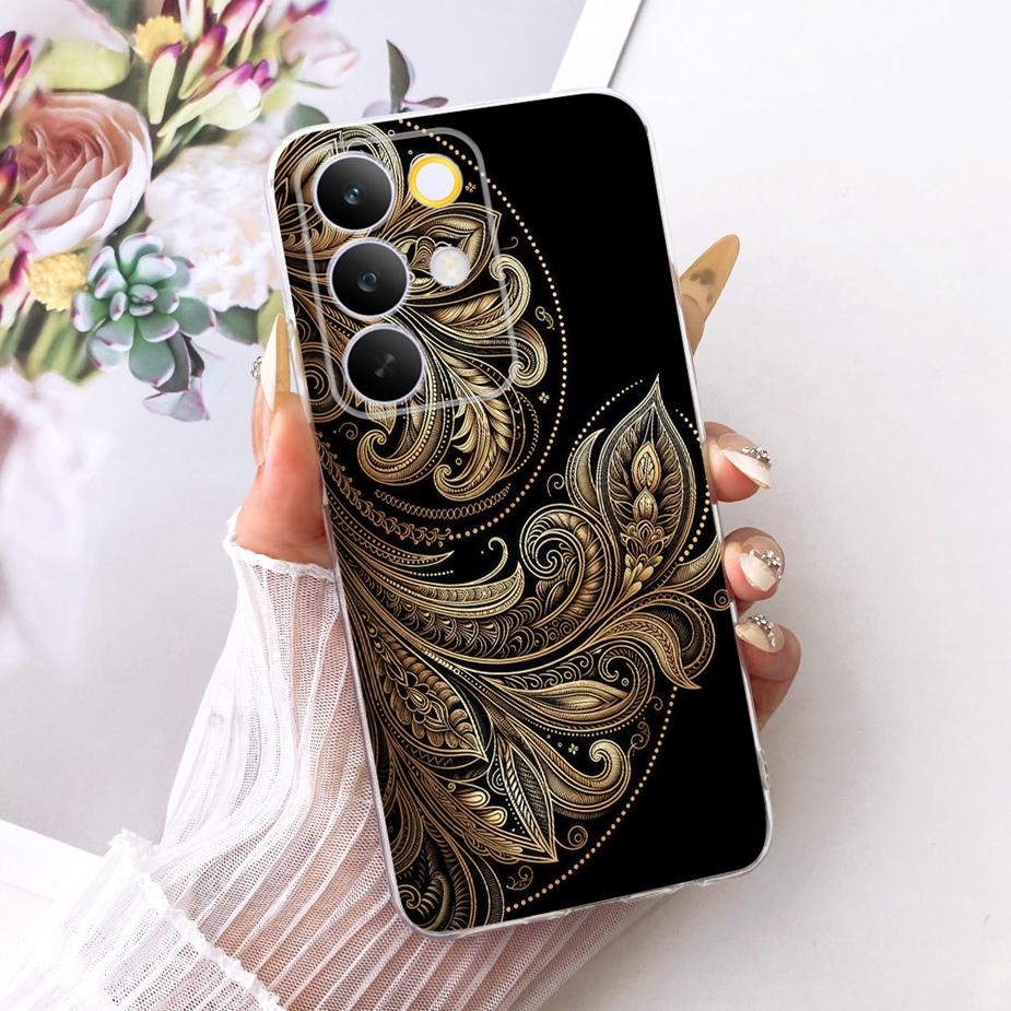 For Realme C85 Pro Case Stylish Flowers Butterfly Painted Cover Soft Slim Phone Case For Realme C85 C 85 RealmeC85 Pro 5G Fundas