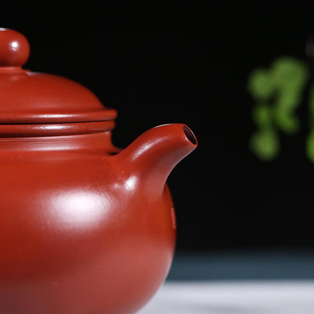 Yixing Purple Clay Pot Original Ore Dahongpao God Bulb Teapot 300ml Kung Fu Tea Set