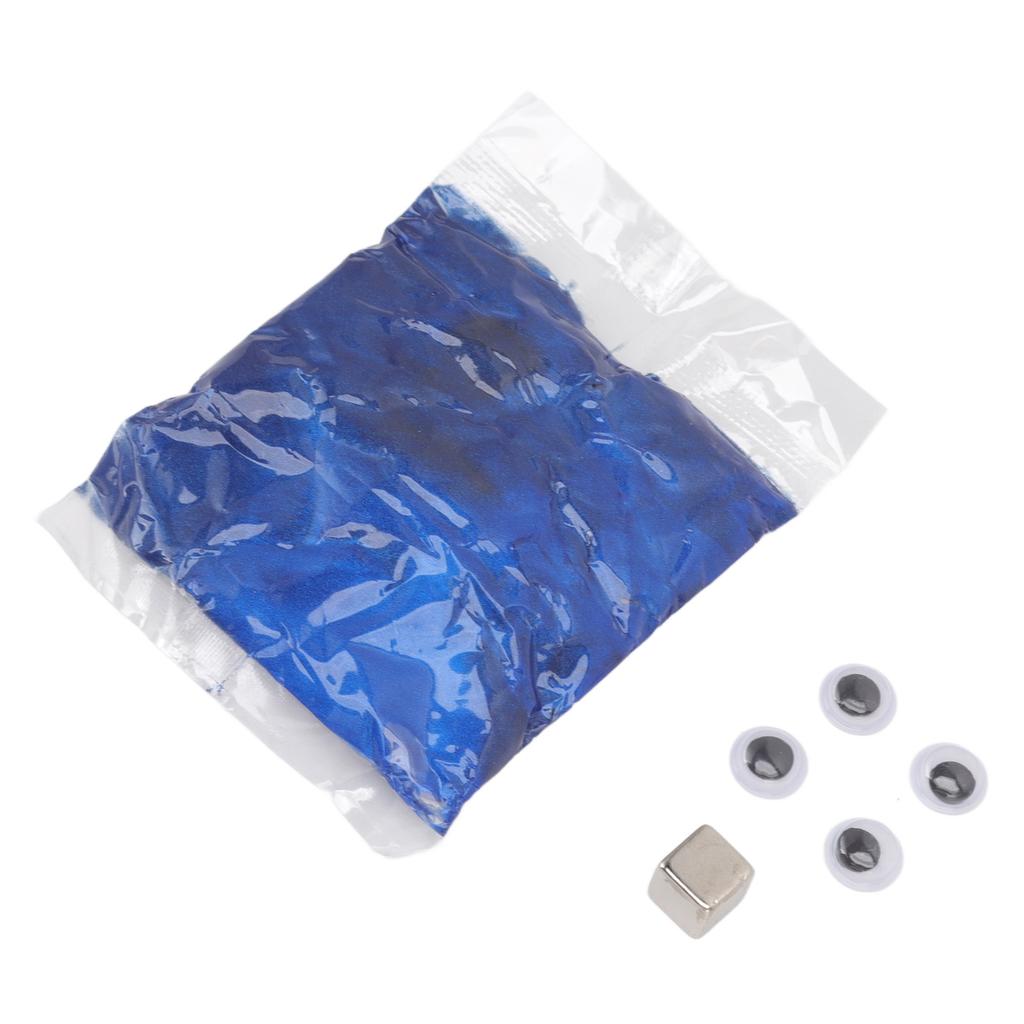Magnetic Putty Silicone Safe Magnetic Bouncing Mud Educational Stress Relief Toys with Magnet Blue