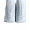 High-Waisted Distressed Patchwork Denim Jeans Women Slim Fit Straight To Flared Leg Streetwear Style