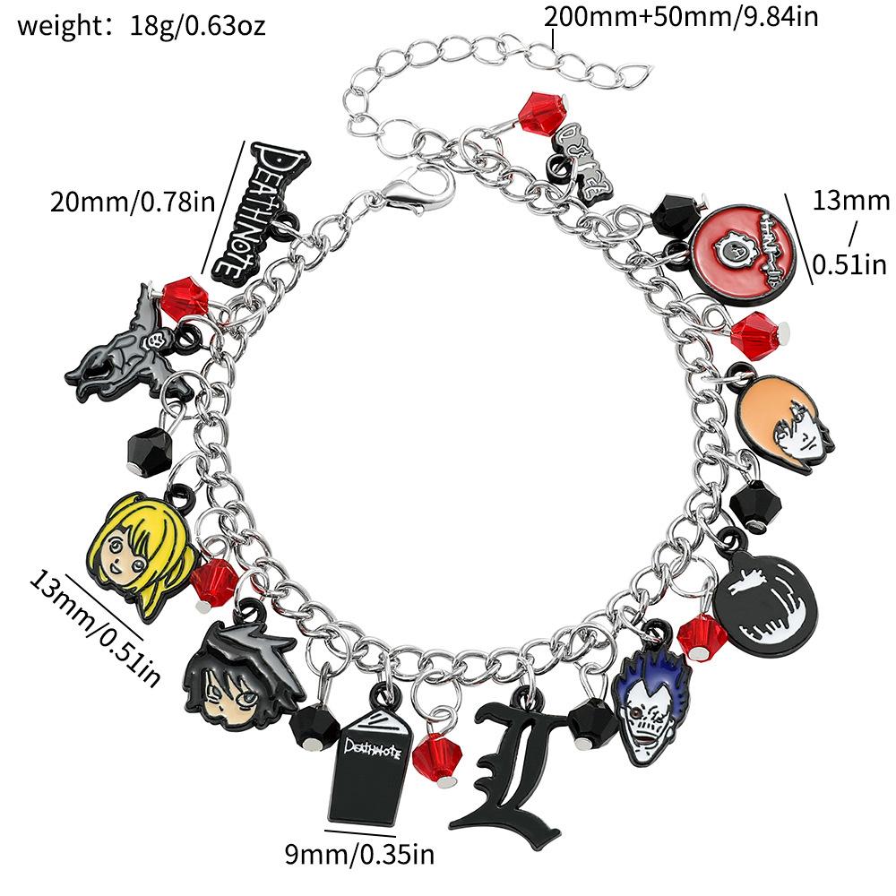 Halloween Anime Cartoon Theme Adjustable Superhero Character Bracelet Accessory