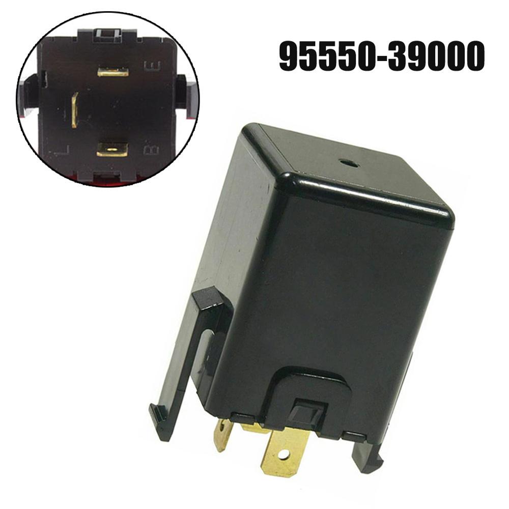 Turn Signal Flasher Module Relay 3-Pin For Hyundai Kia 95550-39000, 9555039000