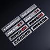 1Pc MG Car Rear Trunk Sticker ABS Material Emblem Decal for GT MG6 MG5 Logo Models - OEM Style Exterior Body Badge