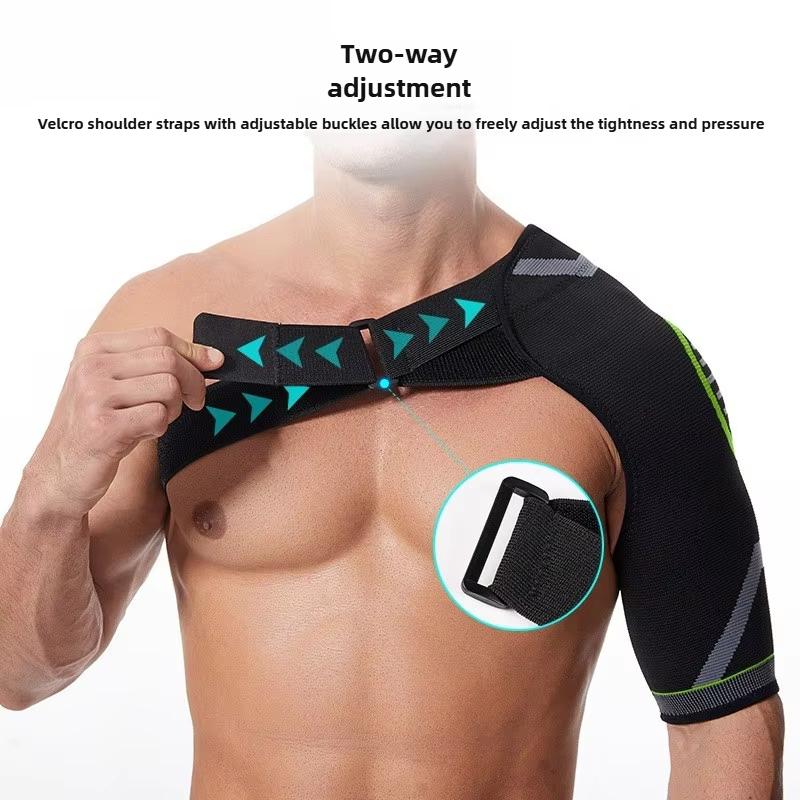 Oem 1pcs Adjustable Elastic Shoulder Strap Sports Strap Shoulder Pads Fitness Sprain Strain Fixed Compression Joint Brace