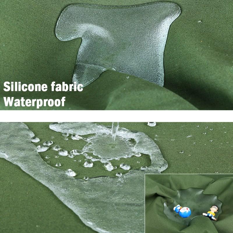 Thick 0.85mm Heavy Duty Organic Silicone Canvas Tarpaulin Outdoor Cargo Pile Waterproof Cover Boat Truck Canopy Rainproof Cloth