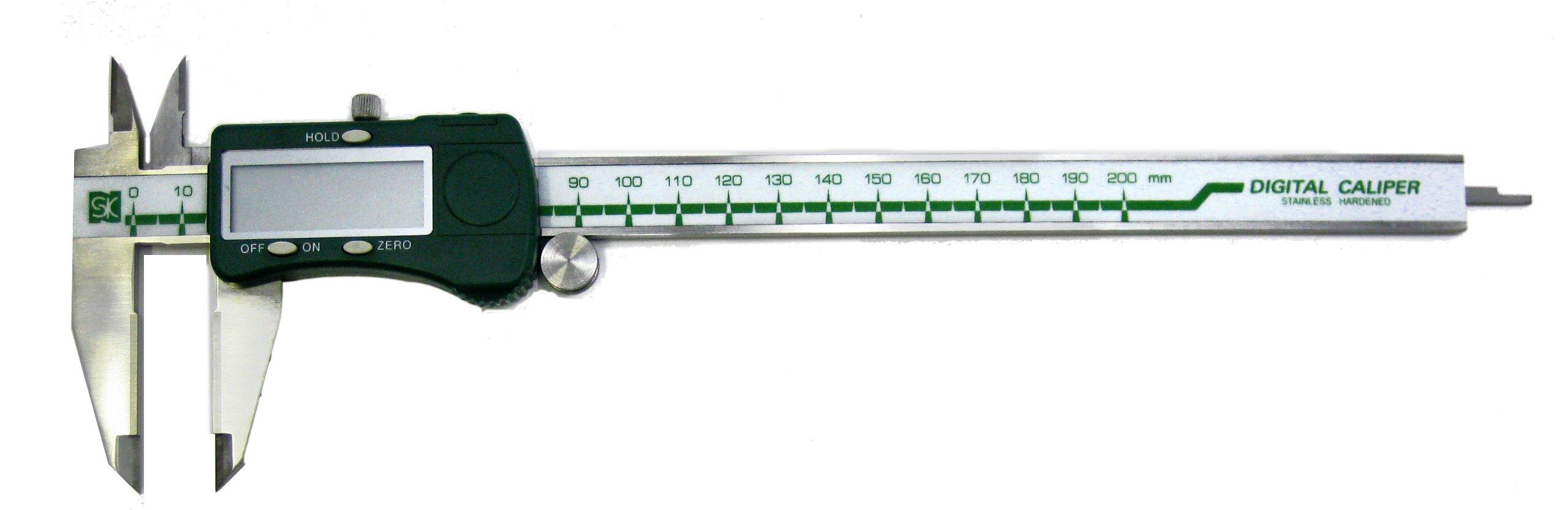 

Цифровий штангенциркуль SK з твердосплавною губкою D-200W