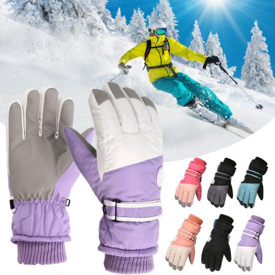 BSWAJIOJIO Gloves For Cold Weather,Boys Ski Gloves Waterproof & Windproof Sking Accessories Cold Weather Running Gloves, Gloves - Canada