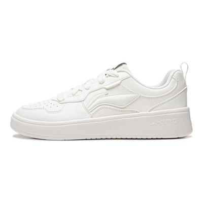 Li Ning First Cloud Synthetic Leather Wear Resistant And Lightweight Low Top Skateboard Shoes Women's AGCV190-6