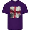 Dissolving England Flag St Georges Skull Unisexs Light Cotton Tshirt