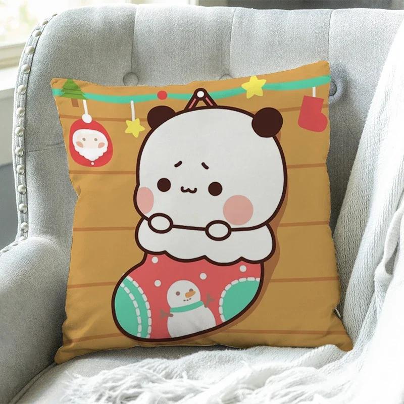 Pillowcase Bubu Dudu 45x45cm Home Decor Cushion Cover Sofa Bed Car Cushion Cover Halloween Christmas