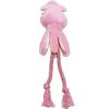 Cute Squid Dog Toy Octopus Plush Chew Squeak Toys For Small Dogs Pink Puppy Rope Teeth Cleaning Pet Supplies