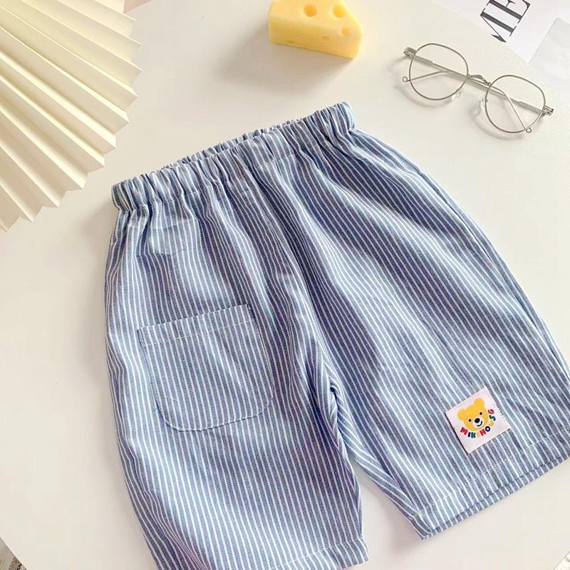 Boys Summer Korean Loose Denim Shorts Comfortable Casual Capri Pants 90
