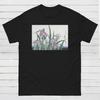 Ukiyo-e Iris Garden T-Shirt | Hokusai Japanese Woodblock Art