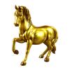 Creative home office business gift horse to success save money piggy bank resin crafts home decoration
