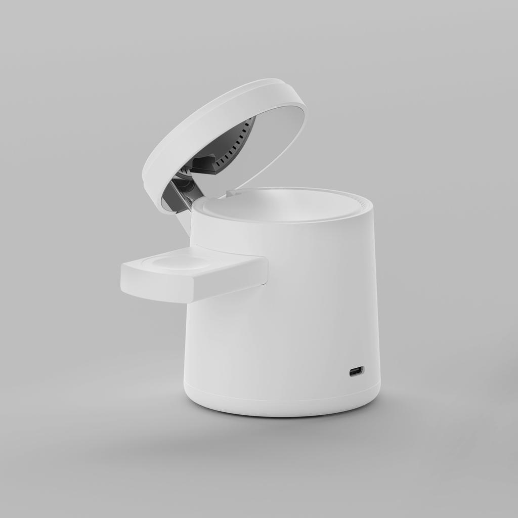 3 w 1 składana magnetyczna ładowarka bezprzewodowa 3 stacje dokujące szybka ładowarka stojak do iPhone'a 16 15 14 13 Pro Max iWatch AirPods
