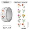 High-Quality 500Pcs High-Quality Daisy High-Quality Stickers High-Quality Roll High-Quality Cute High-Quality Flower High-Quality Stickers Sun-Proof