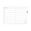 Daigo 2026 Appointment Starts December 2025 Planner, Weekly, Left, B6, Black, E8447, 2025,