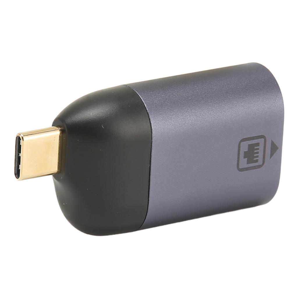 USB C to Ethernet Adapter 1Gbps Fast Transmission Portable USB C to RJ45 LAN Adapter for Windows