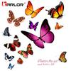 3D Car Stickers Beautiful Butterfly Personality Creative Waterproof DIY Decals Removable Automobiles Motorcycle Car Accessories
