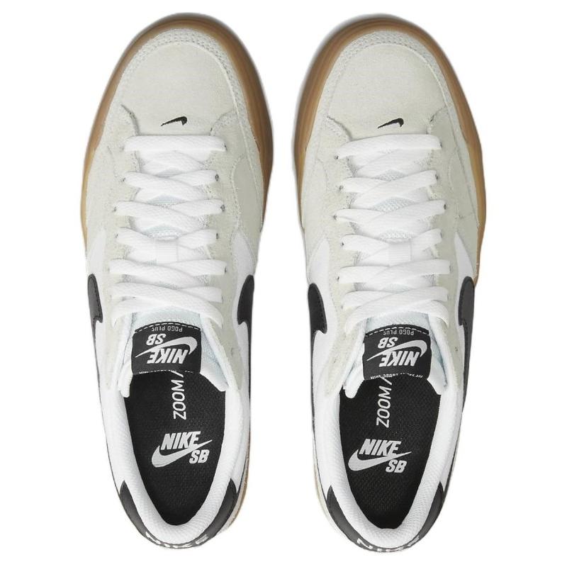 Nike Zoom Pogo Plus Sb 'White Black Gum' Women's Sneakers casual DR9114-101