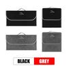 1 Pezzo Borsa Organizer Morbida in Feltro per Auto Pieghevole per Bagagliaio per Jaguar XF XJ XE S-Type F-Type X-Type F-Pace I-Pace E-Pace XFR XKR
