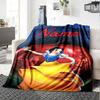 Custom Name Princesses Gowns flannel Blanket for Super Soft Cute Comfort Blanket for Travel Bedding Couch Sofa Blanket