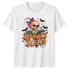 Spooky Season Halloween Holidays Skull Unisexs Unisexs Graphic Tee