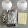 WTEMPO Lemon Shaped Scented Candle Silicone Molds, for Making Scented Candles Handmade Home Decorative Crafts Reusable Non-Stick Silicone Mould Set