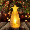 Christmas Tree Flameless Candle for Christmas Decoration Parties Fireplace
